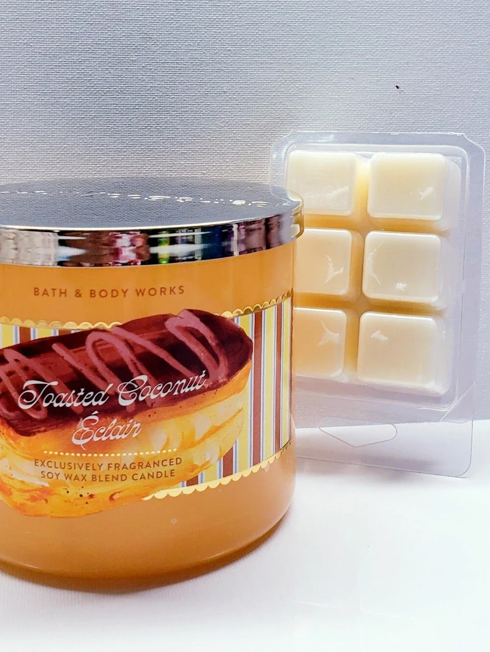 TOASTED COCONUT ECLAIR -Bath & Body Works Candle Wax Melts- $8 per pack